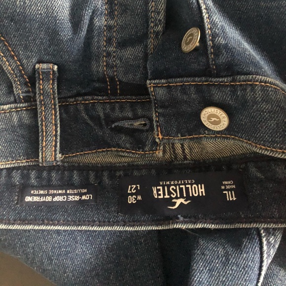 NWOT Hollister LR BF jeans 11 - Picture 3 of 3
